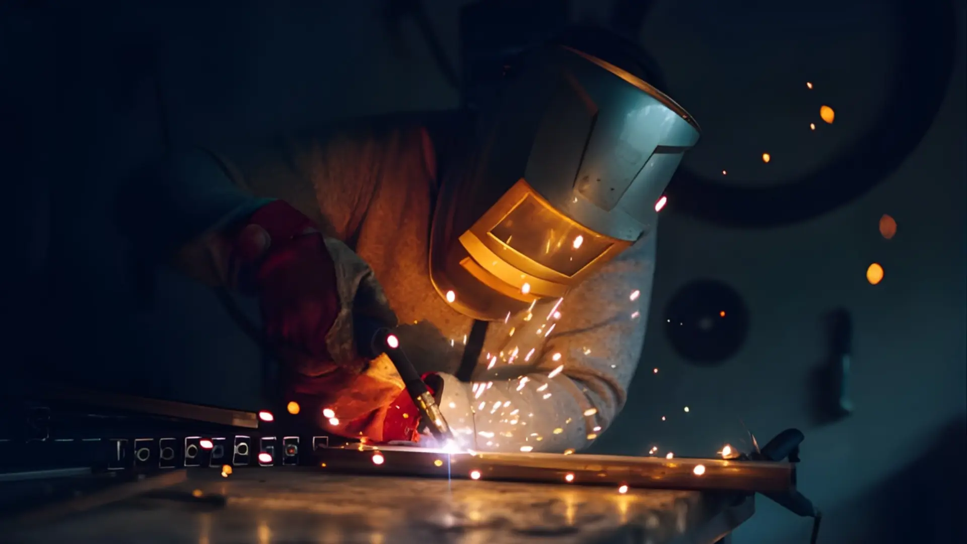 Trabajo metalúrgico industrial